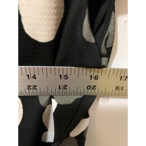 Fair Lady Stretch Sheath Black,Ivory Spot Polka Dot Dress Size 8 Vintage - Picture 9 of 12